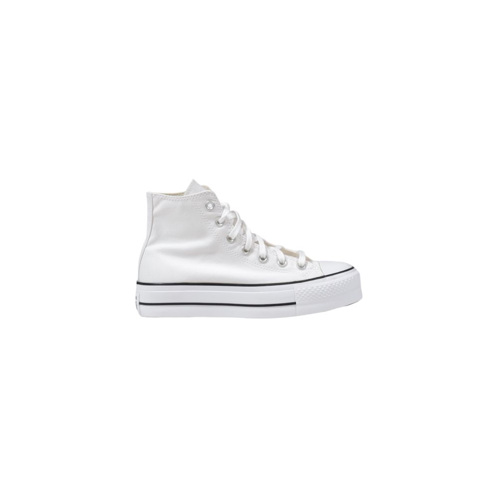 Converse White Platform Sneakers
