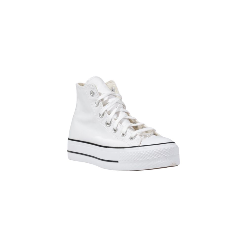 Converse White Platform Sneakers