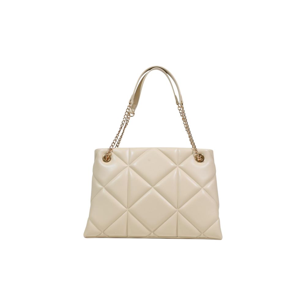 Love Moschino Beige Faux Leather Handbag