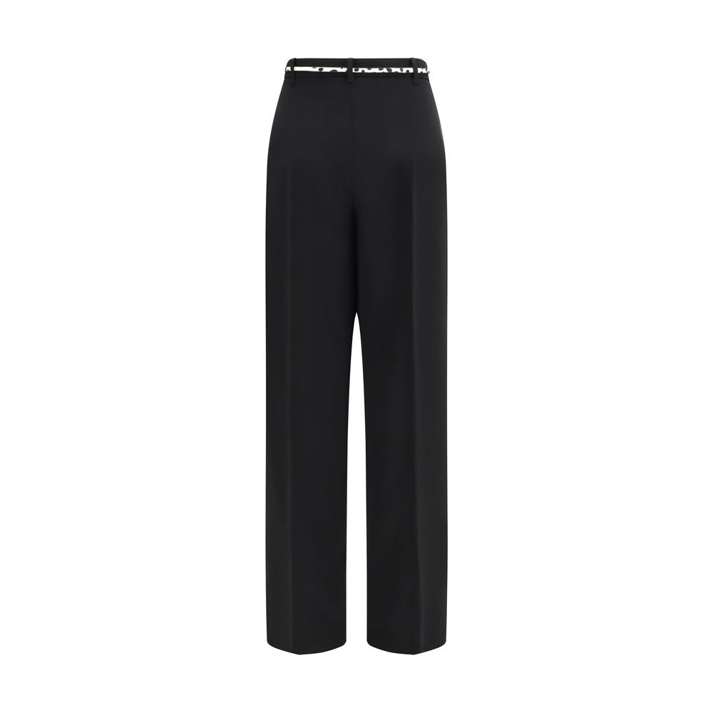 Max Mara Black Triacetate Dress Pants