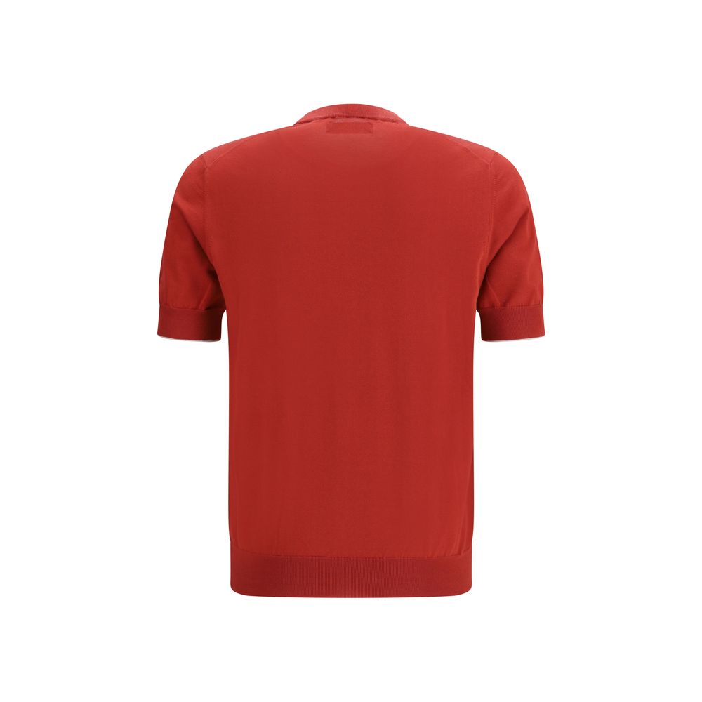 Brunello Cucinelli Multicolor Cotton T-Shirt