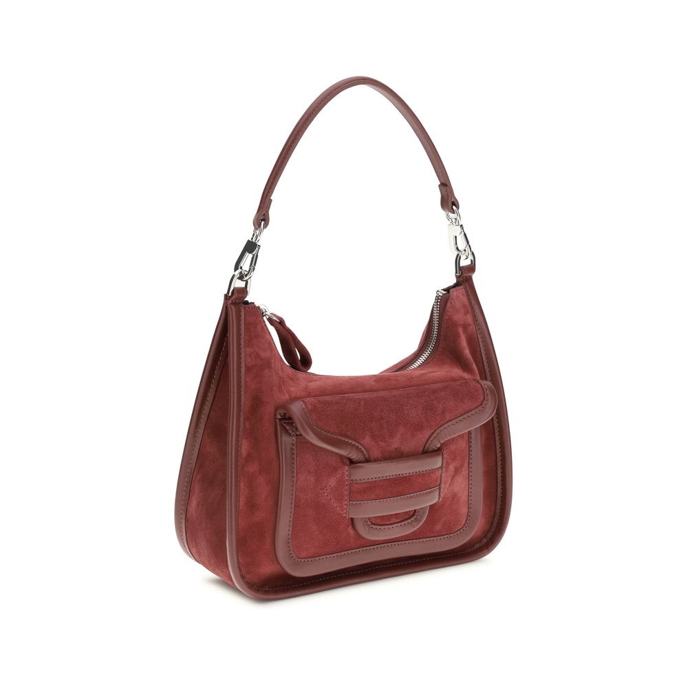 Pierre Hardy Bordeaux Leather Shoulder Bag
