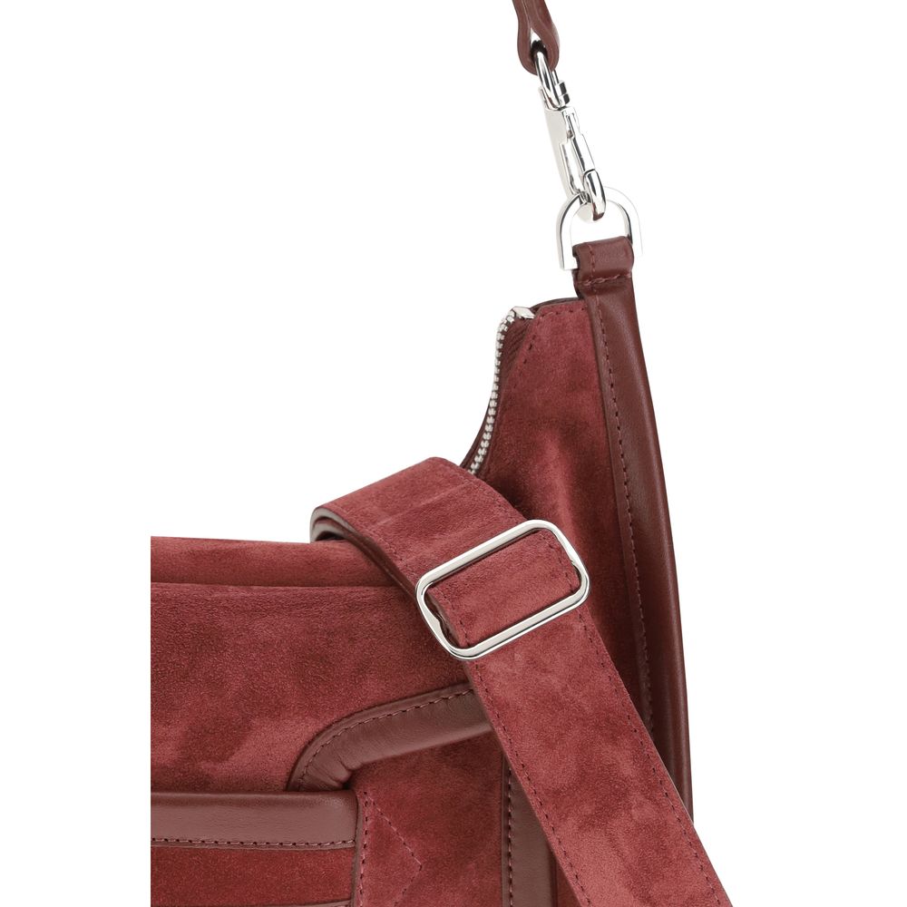 Pierre Hardy Bordeaux Leather Shoulder Bag
