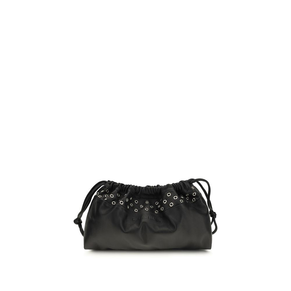 Pierre Hardy Black Leather Clutch Bag