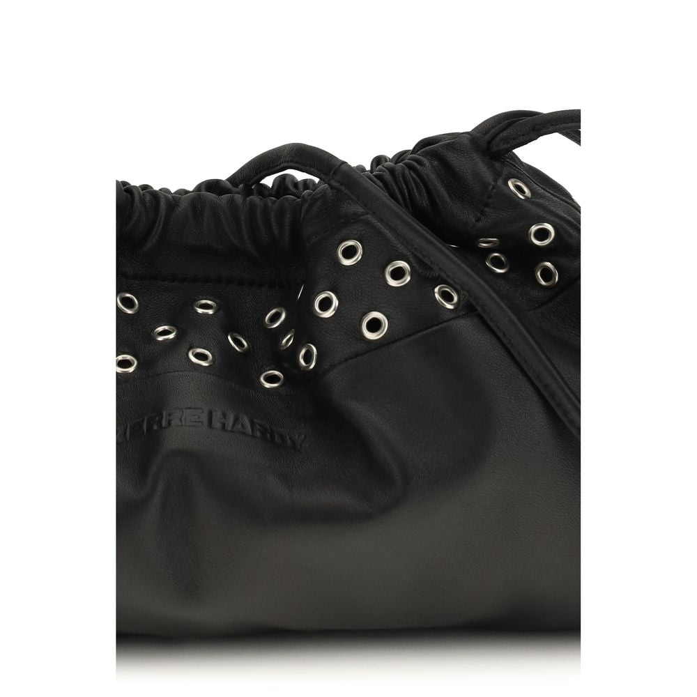 Pierre Hardy Black Leather Clutch Bag