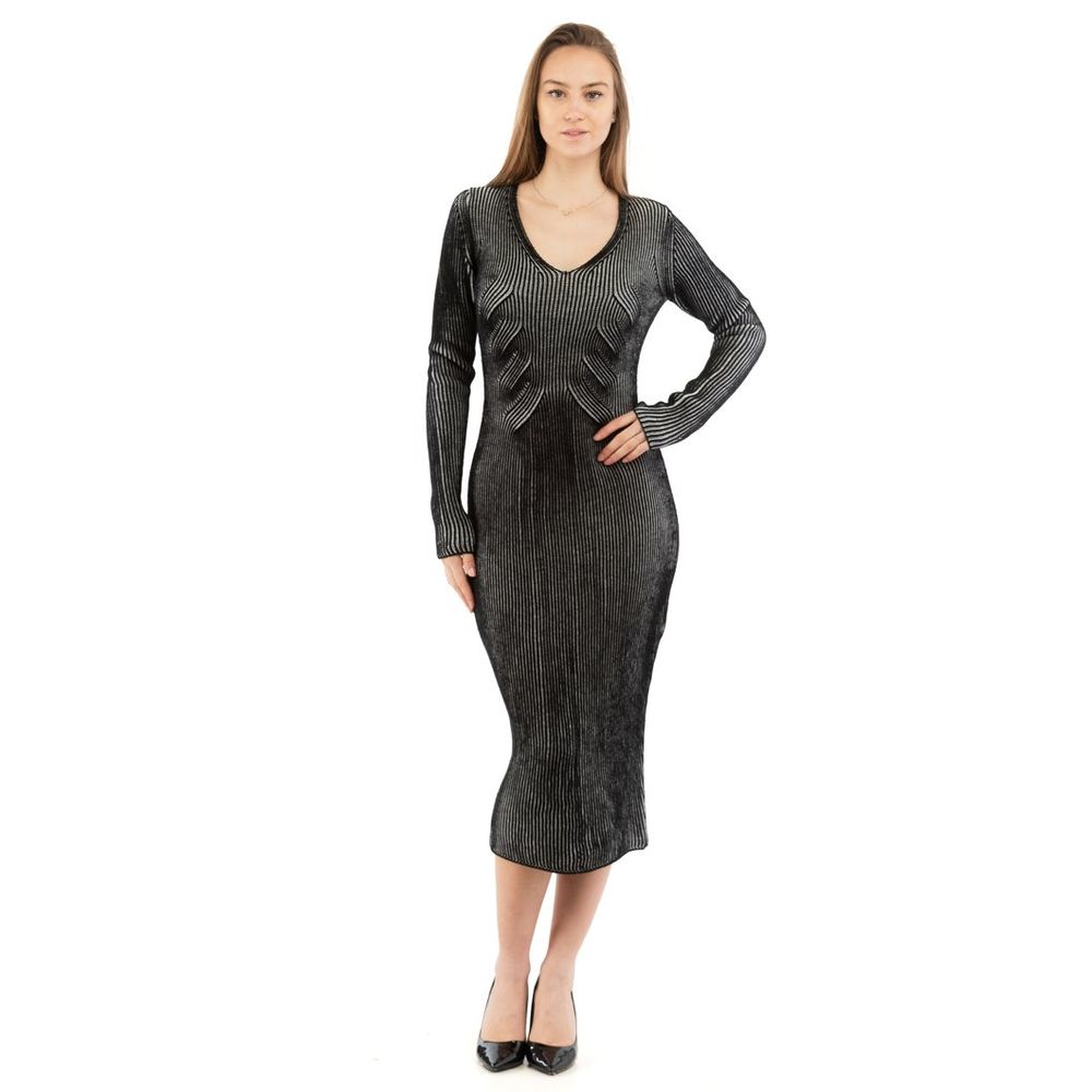 Love Moschino Multicolor Viscose Casual Dress