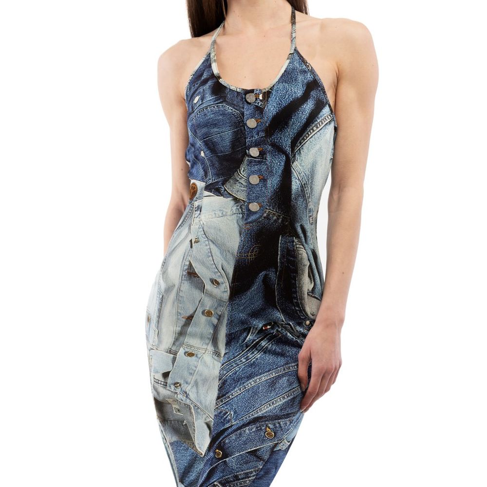 Love Moschino Multicolor Viscose Casual Dress