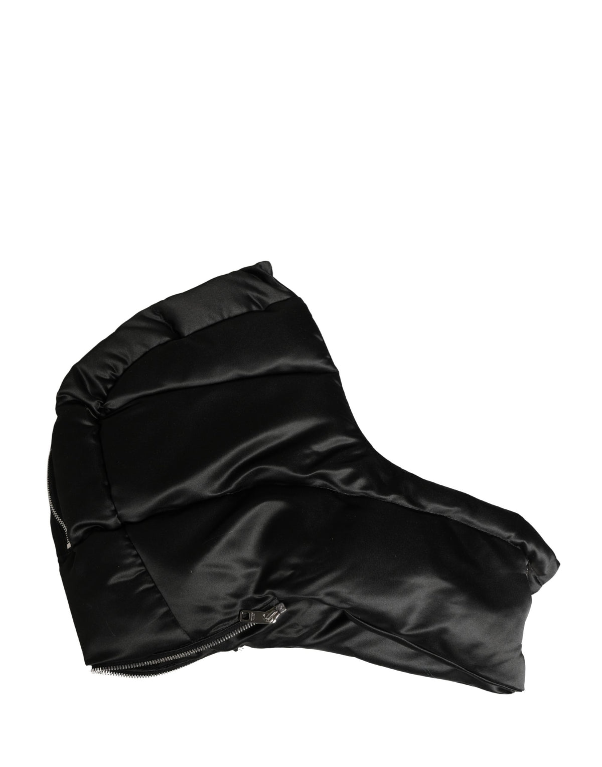 New Dolce & Gabbana Black Whole Head Wrap Capello Hat