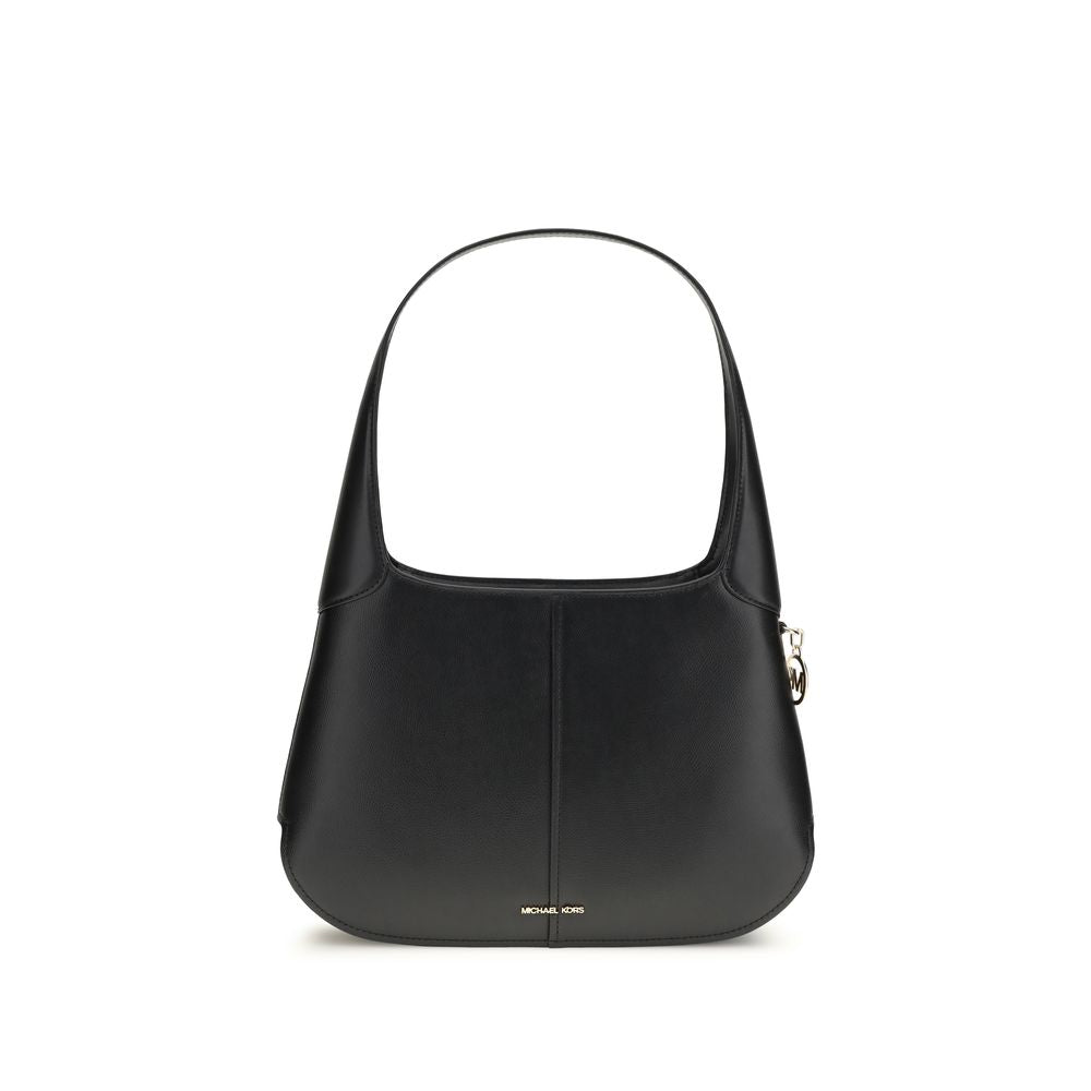 Michael Kors Black Leather Shoulder Bag