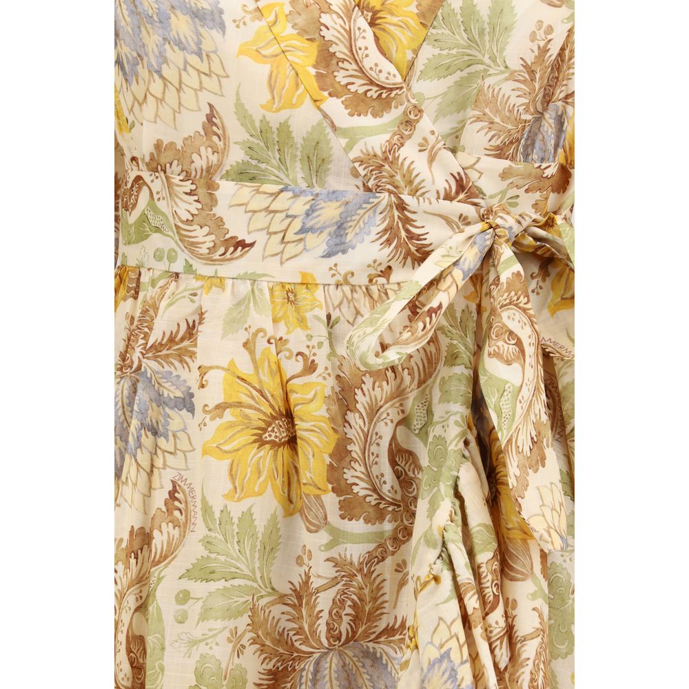 Zimmermann Multicolor Cotton Casual Dress