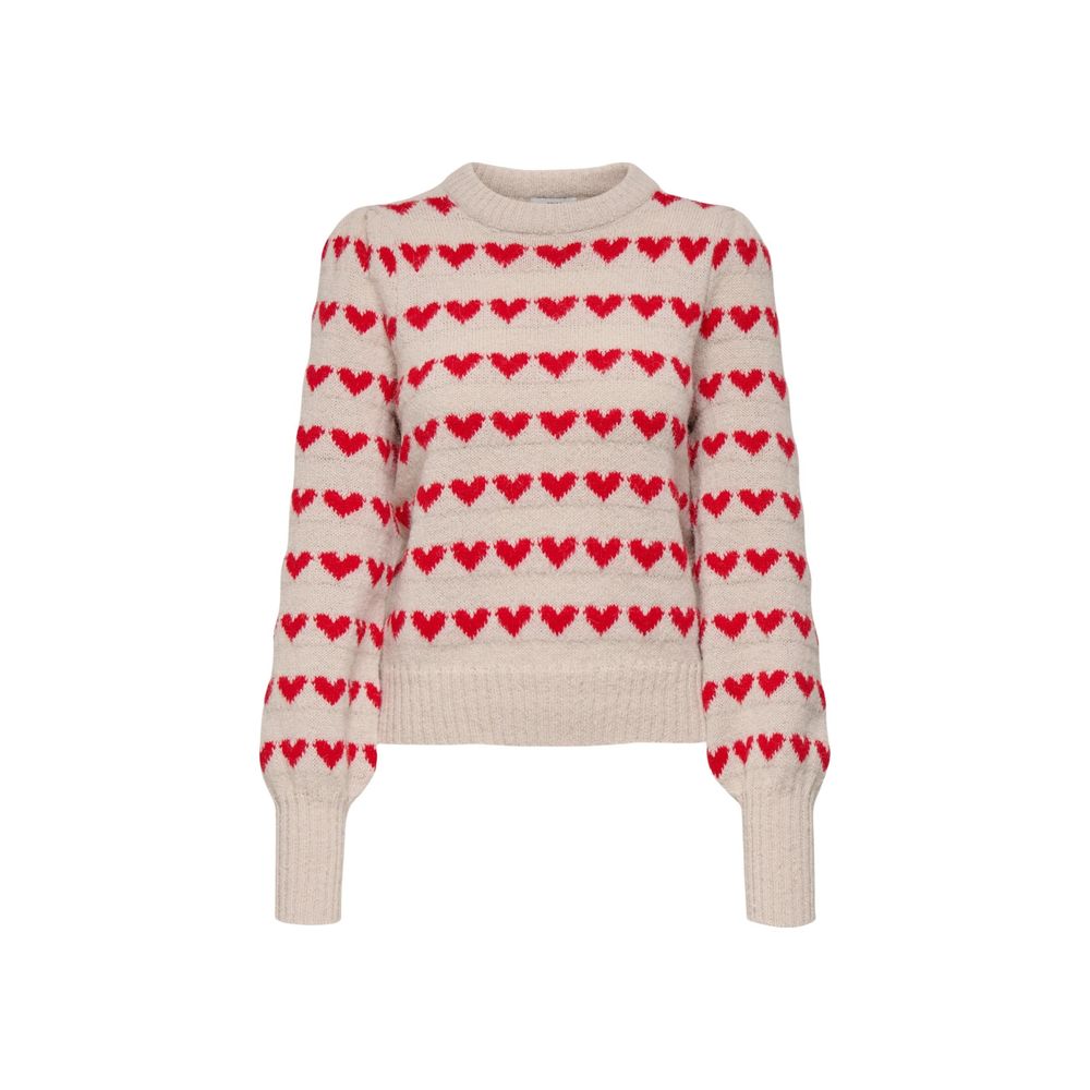 Jacqueline De Yong Beige Sweatshirt