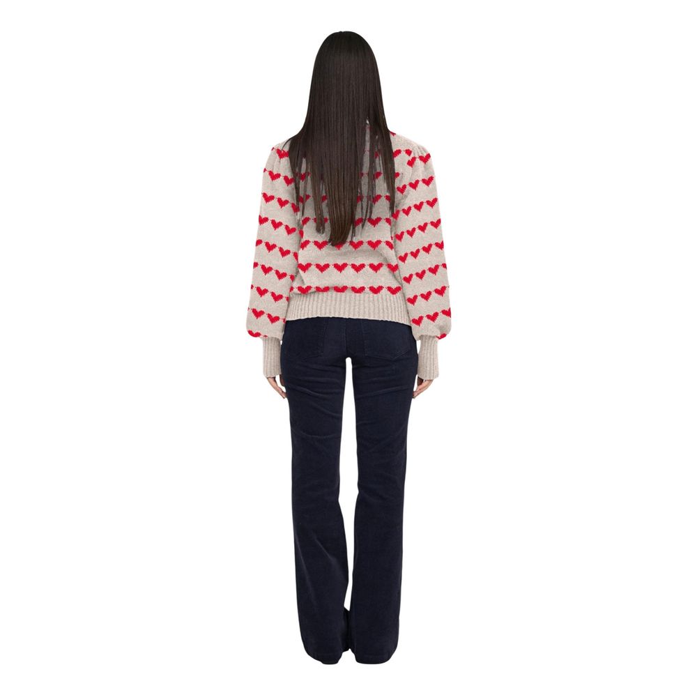 Jacqueline De Yong Beige Sweatshirt