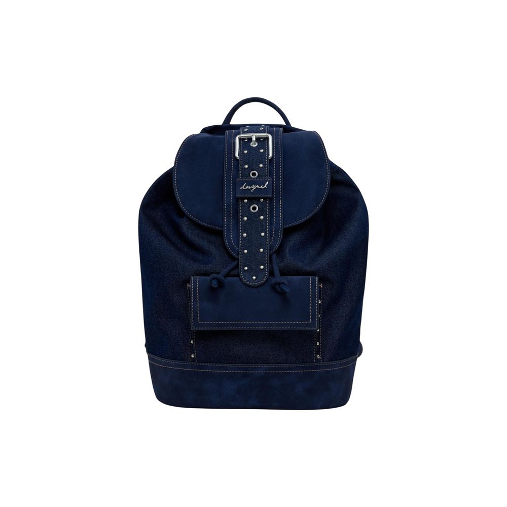 Desigual Blue Polyethylene Backpack