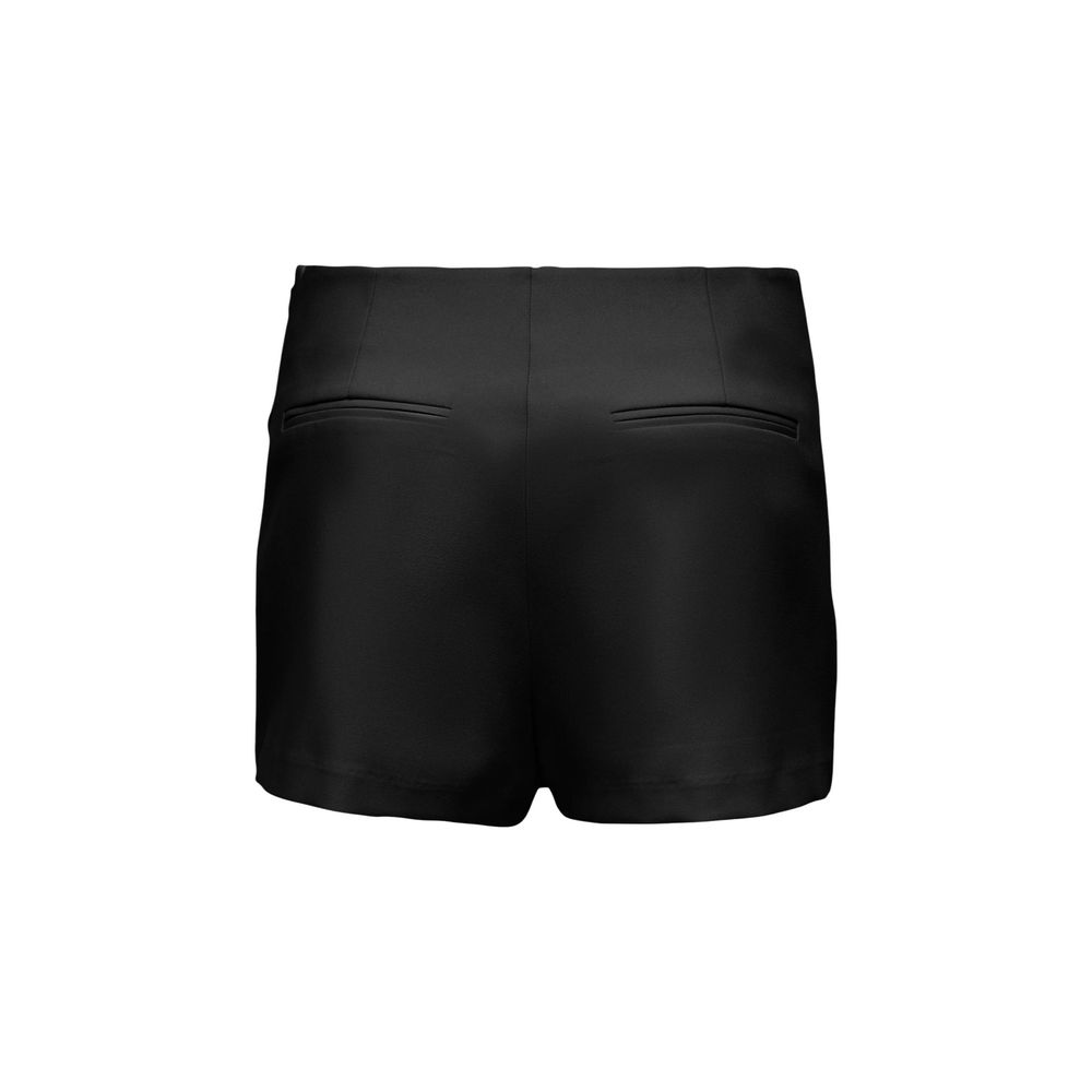 Only Black Polyester Shorts