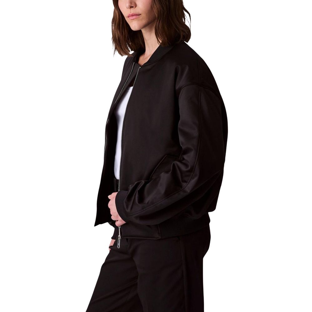 Calvin Klein Jeans Black Recycled Bomber
