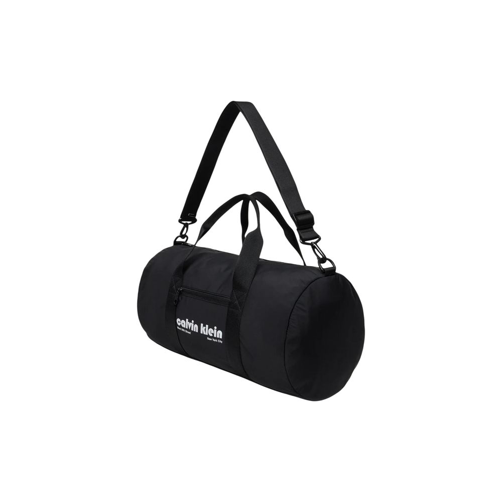 Calvin Klein Black Recycled Duffel Bag