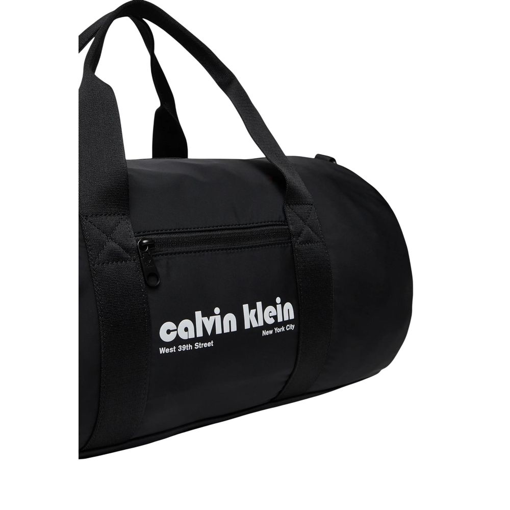 Calvin Klein Black Recycled Duffel Bag