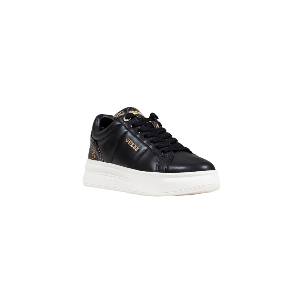 Guess Bicolor Polyester Low Top Sneakers