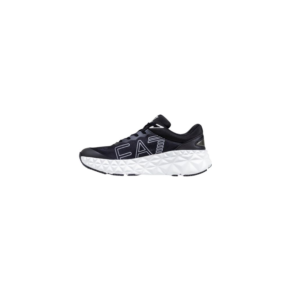 EA7 Emporio Armani Black And White Athletic Sneakers