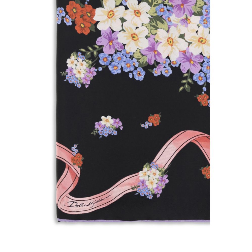 New Dolce & Gabbana Silk Scarf