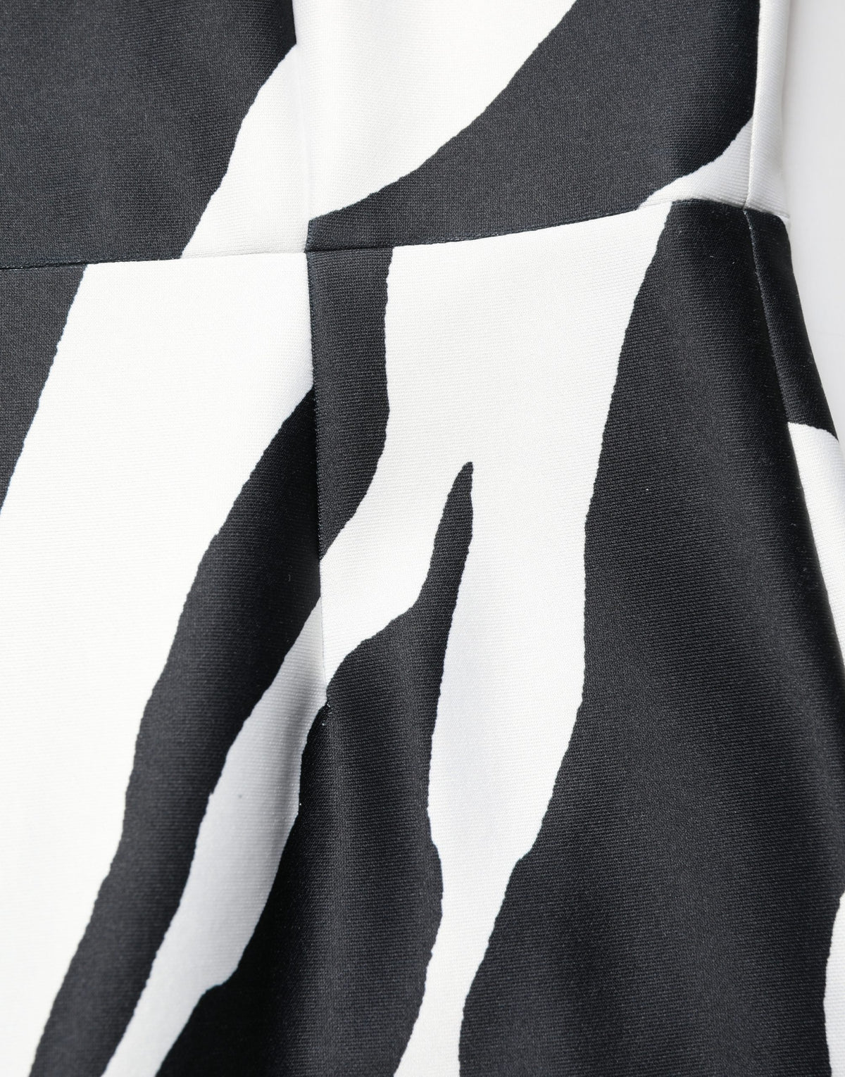 New Dolce & Gabbana Black White Zebra Pattern Jumpsuit