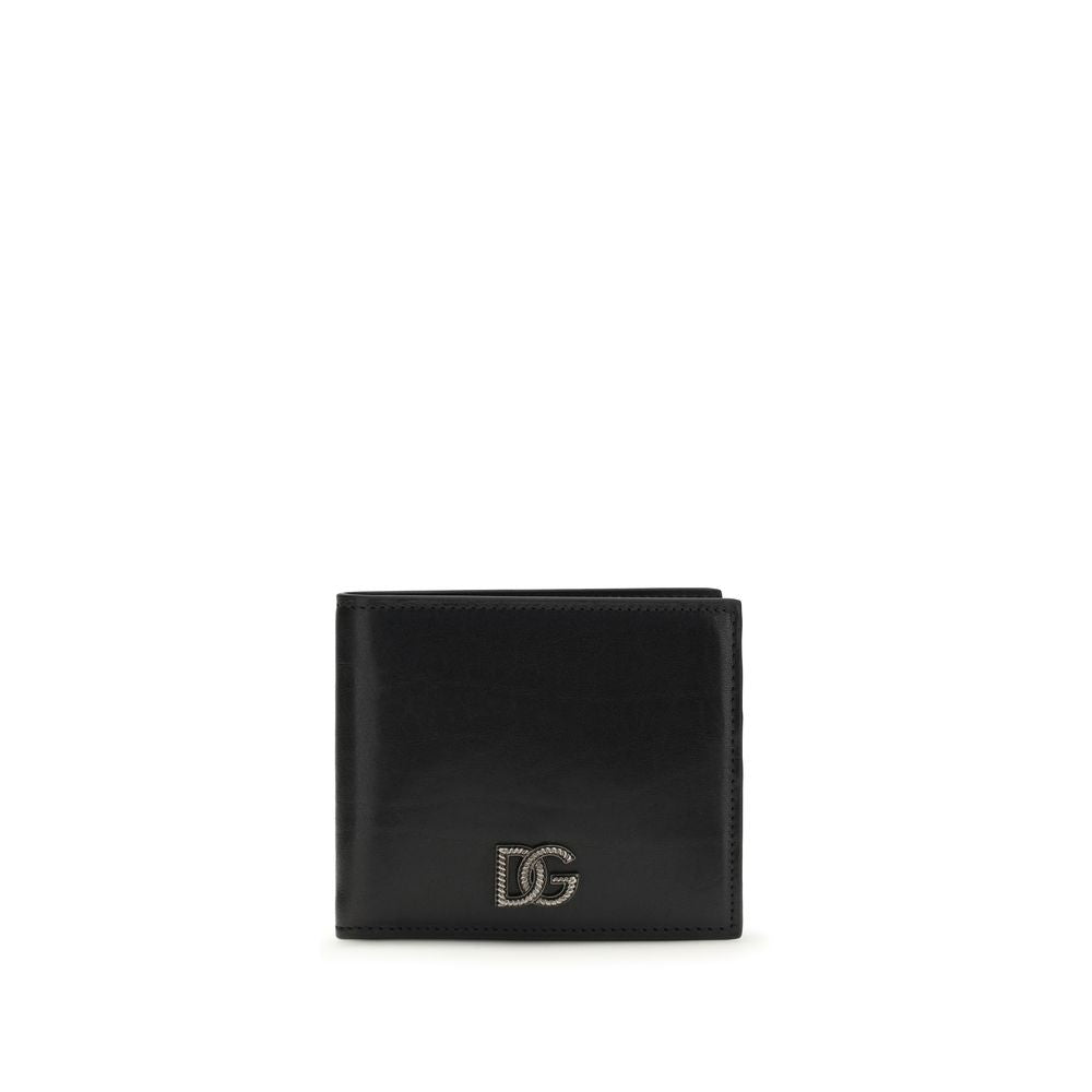 Dolce & Gabbana Black Leather Wallet