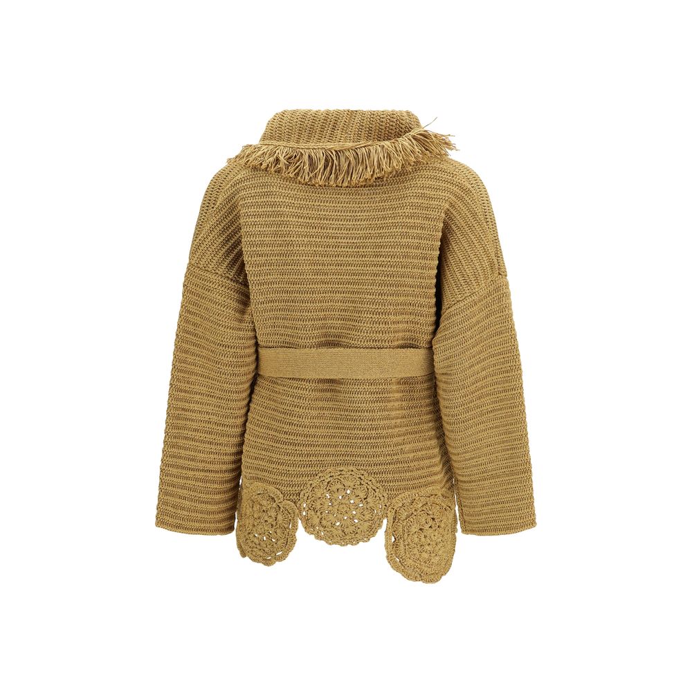 Alanui Gold Cardigan