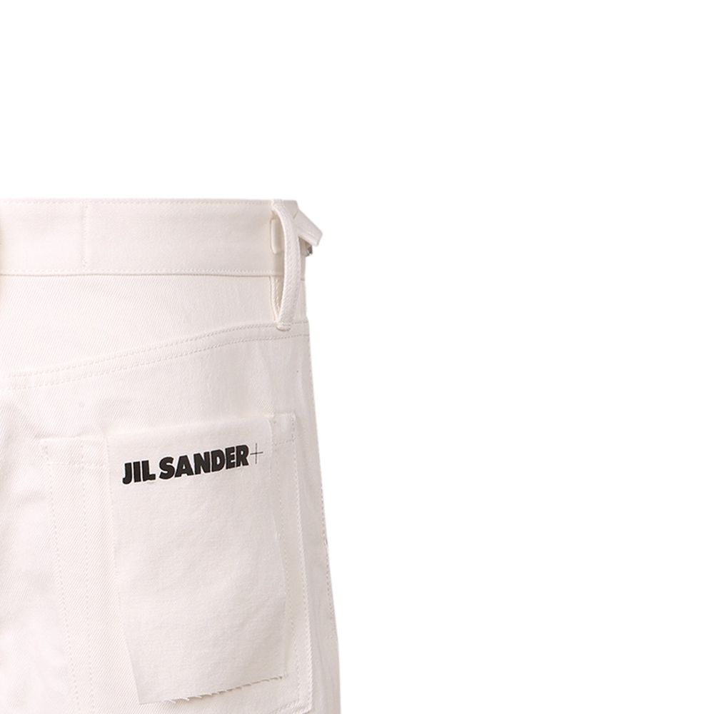 Jil Sander White Cotton Clothing