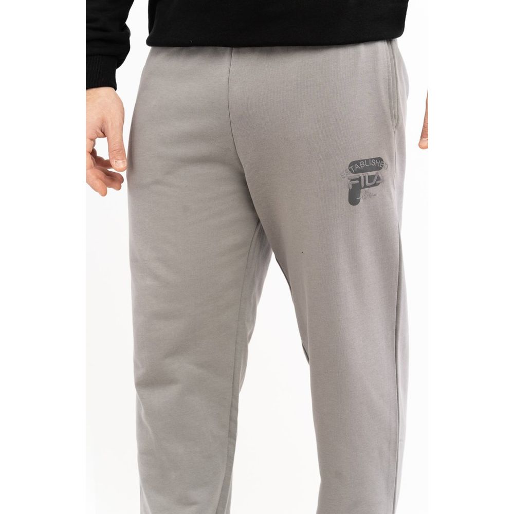 Fila Blue Cotton Joggers (Workout Pants)