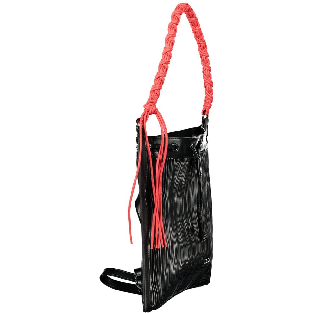 Desigual Black Women Backpack