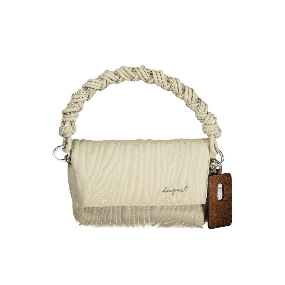 Desigual Ecru Women's Handbag