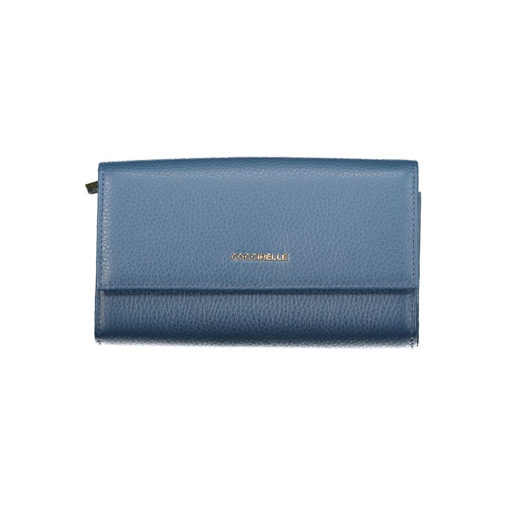 Coccinelle Blue Leather Women Wallet