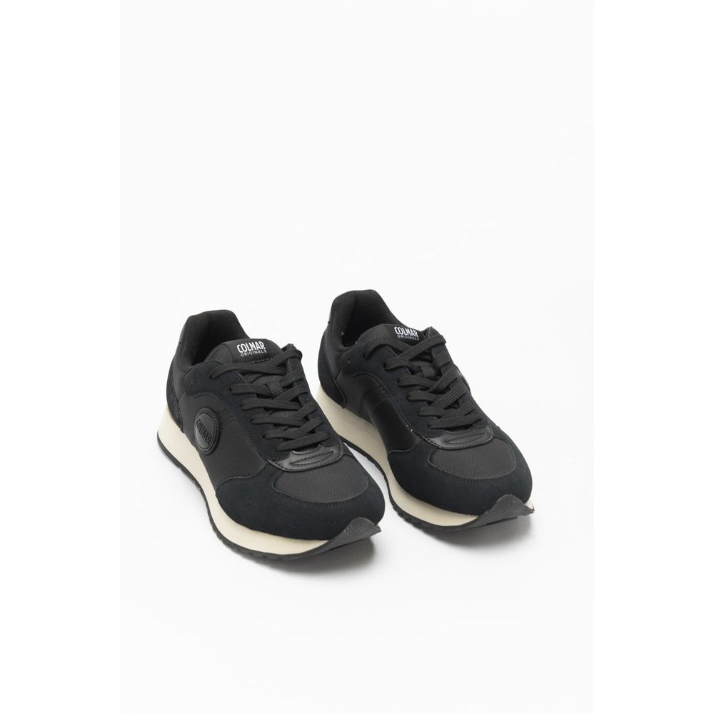 Colmar Black Nylon Athletic Sneakers