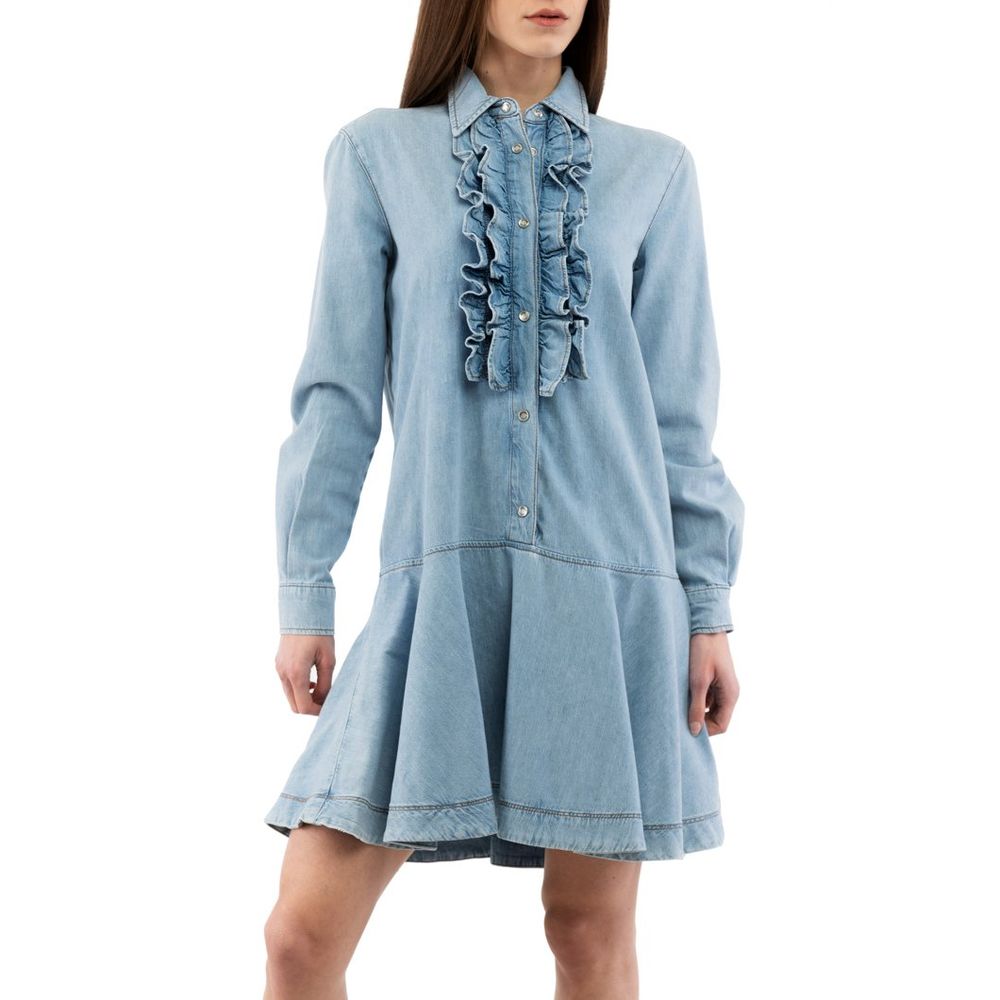 Love Moschino Multicolor Cotton Casual Dress