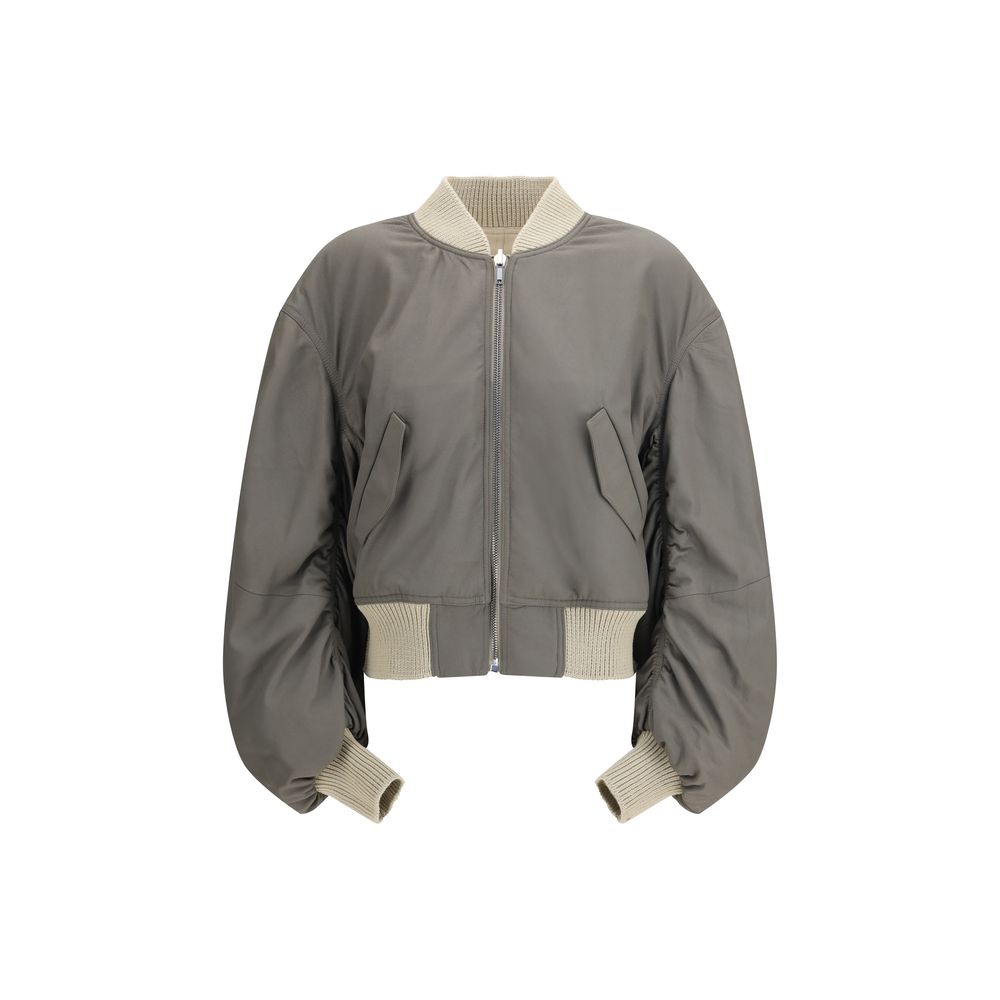 Rick Owens Beige Lamb Ovis Aries Aries Bomber