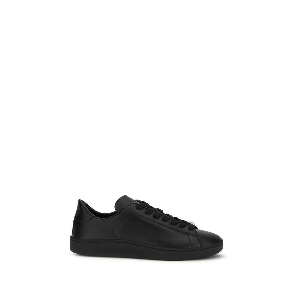 Valentino Garavani Black Leather Sneakers
