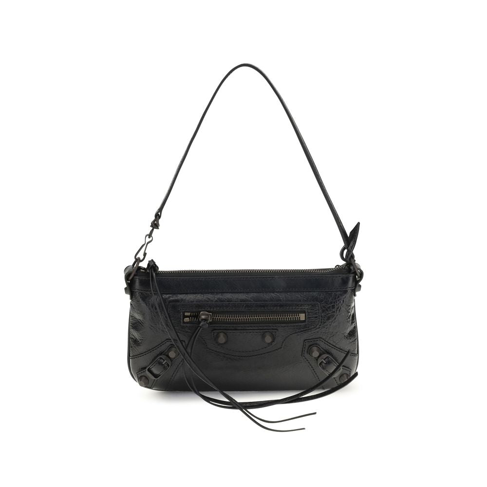 Balenciaga Black Aries Shoulder Bag