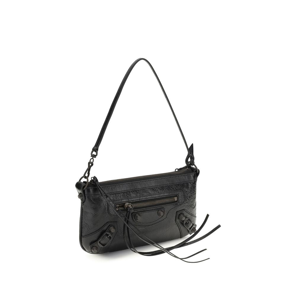 Balenciaga Black Aries Shoulder Bag