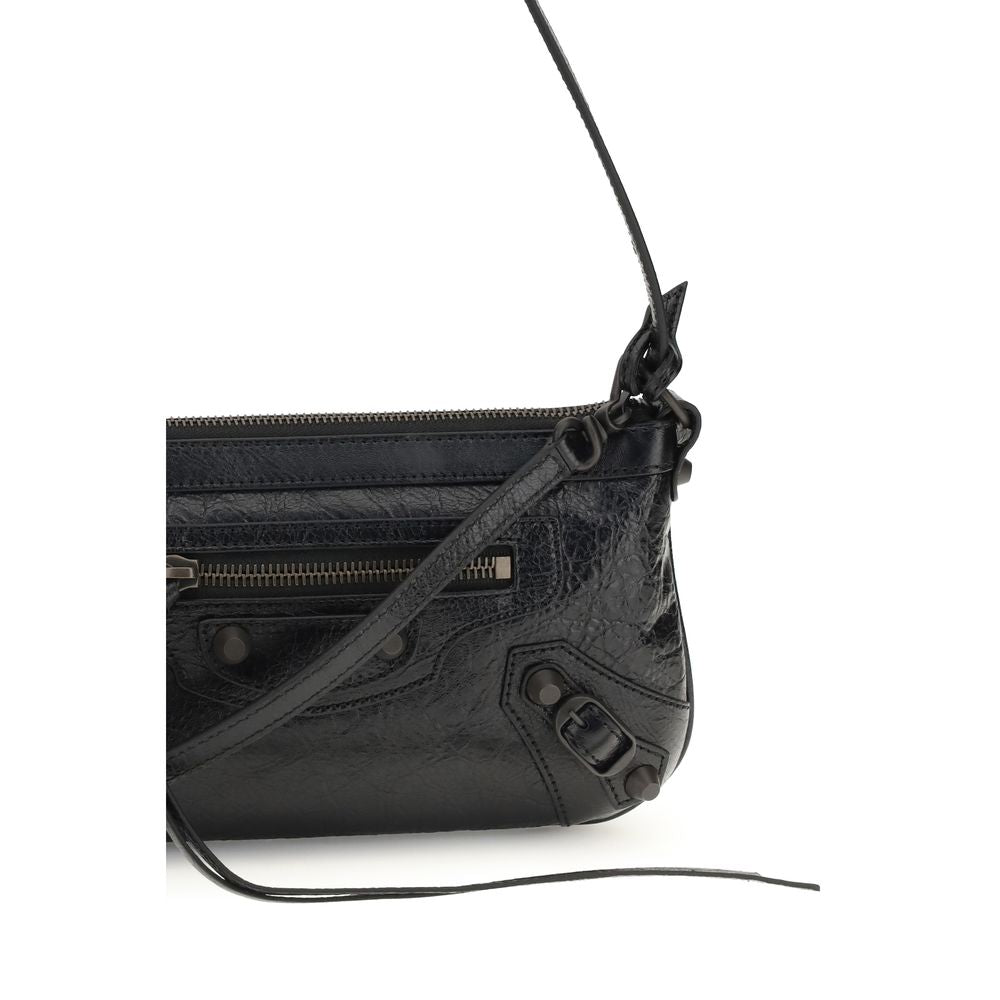 Balenciaga Black Aries Shoulder Bag