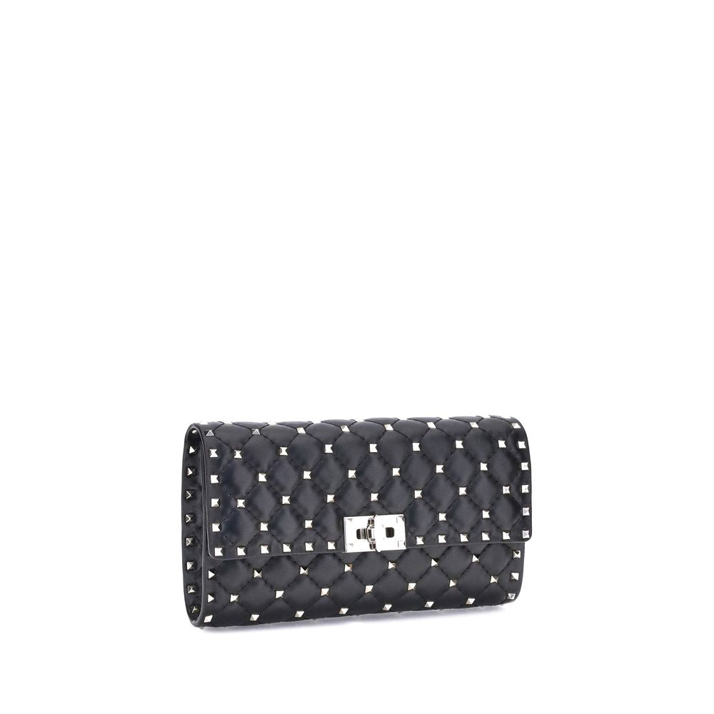 Valentino Garavani Black Aries Aries Shoulder Bag