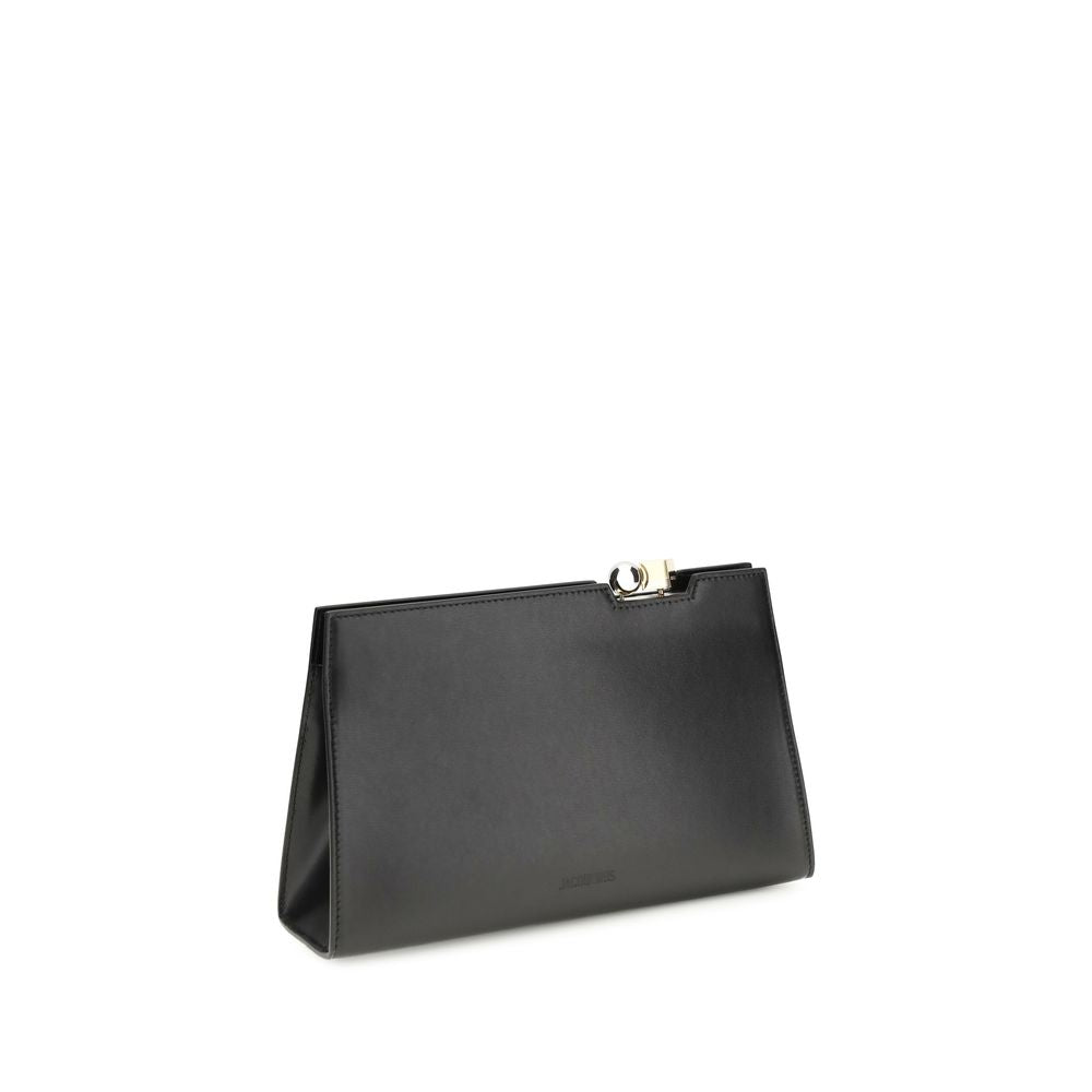 Jacquemus Black Leather Shoulder Bag