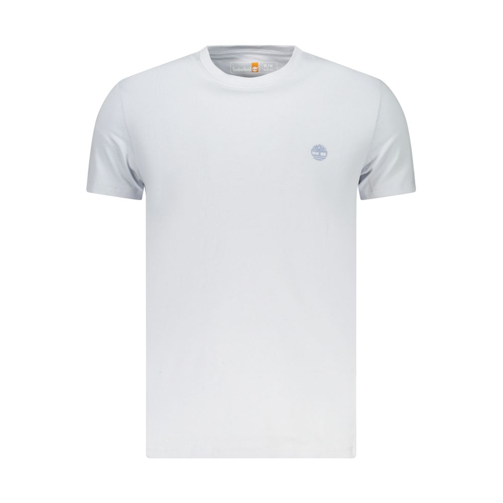 Timberland Light Blue Cotton Men T-Shirt