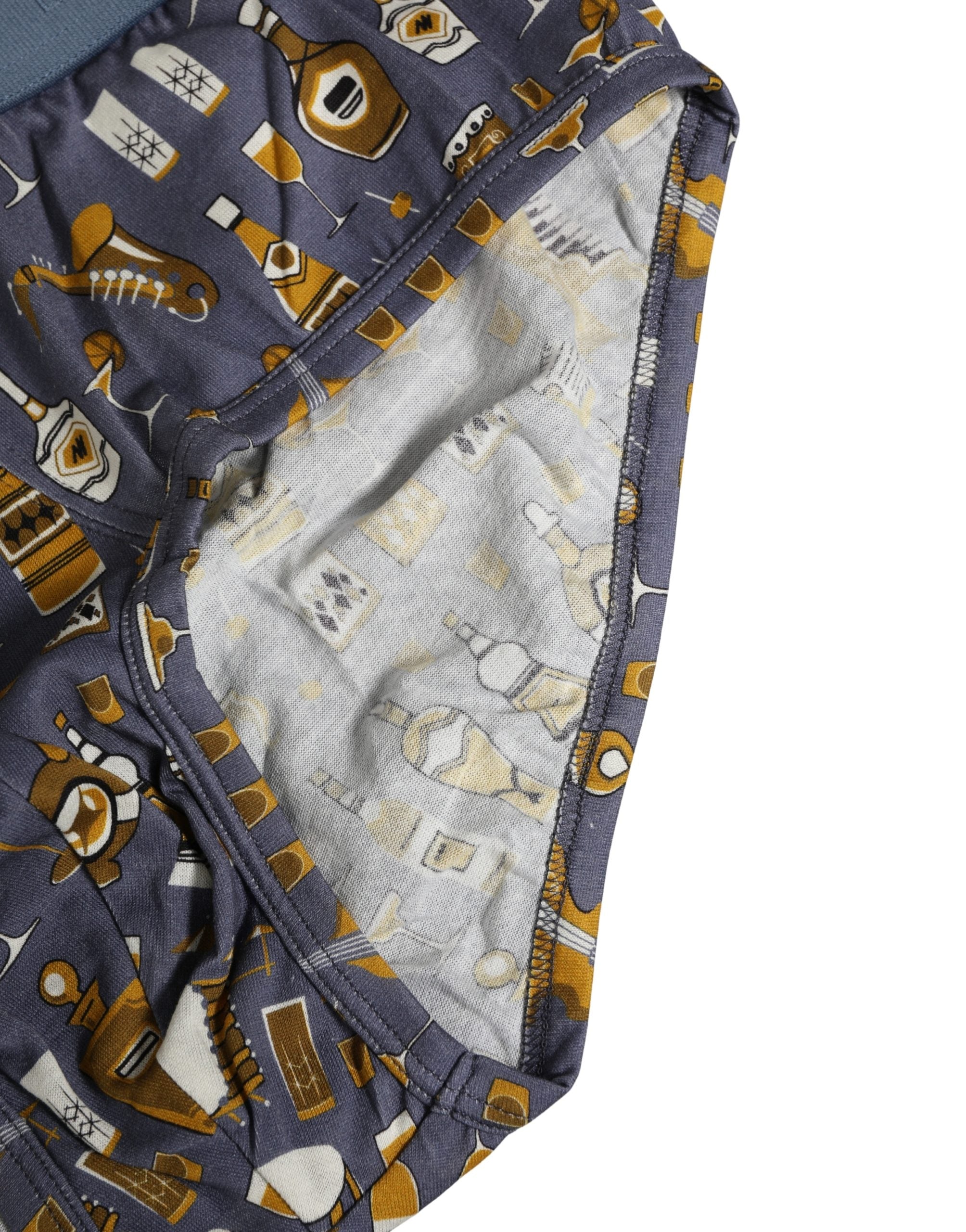 New Dolce & Gabbana Gray Jazz Cocktail Men Brando Brief Underwear