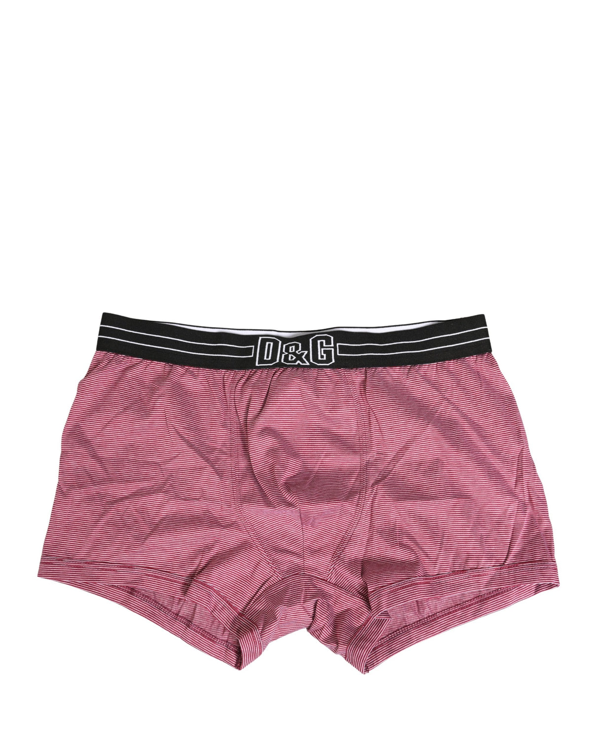 New Dolce & Gabbana Pink D&G Logo Cotton Regular Boxer Underwear