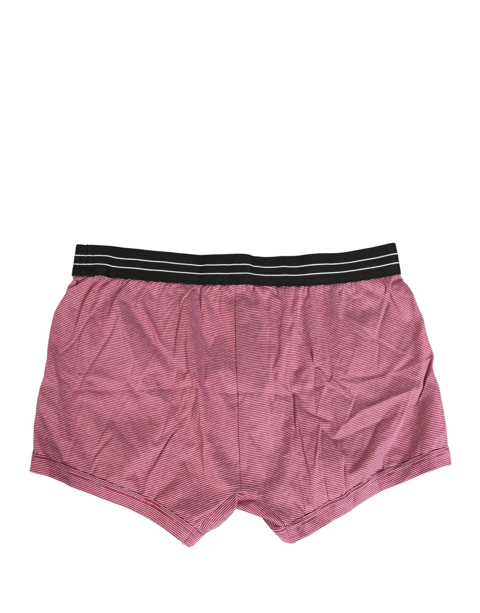 New Dolce & Gabbana Pink D&G Logo Cotton Regular Boxer Underwear