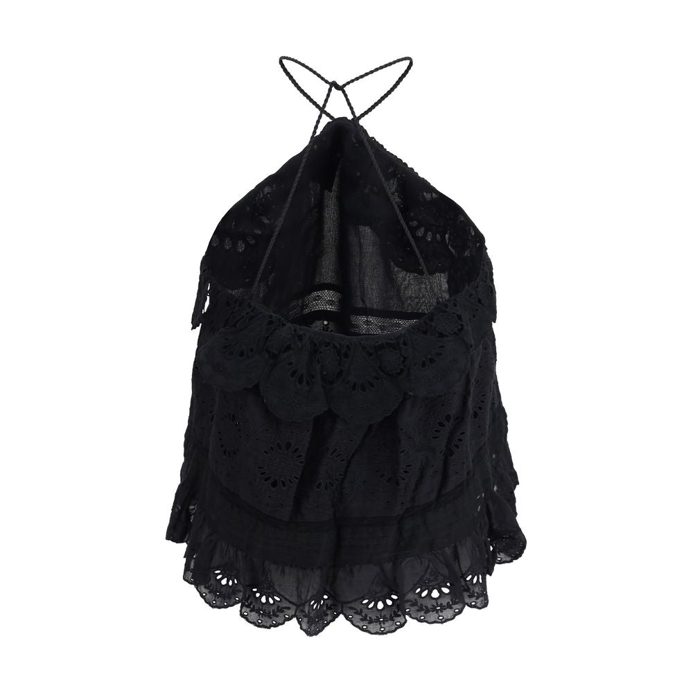 Isabel Marant Étoile Black Polyester Blouse
