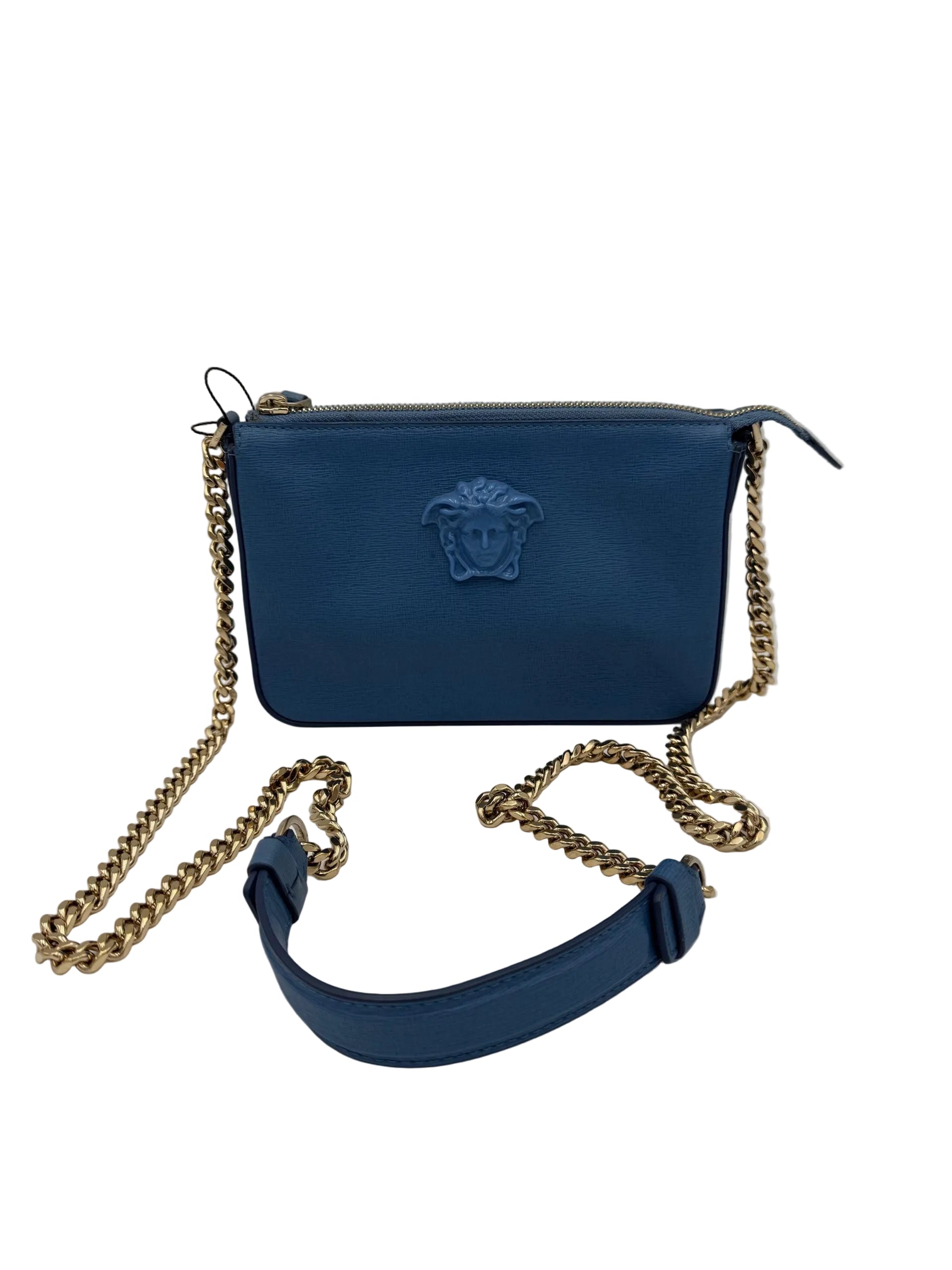 Versace VERSACE LA MEDUSA Leather Shoulder Bag - PreLoved & Luxe