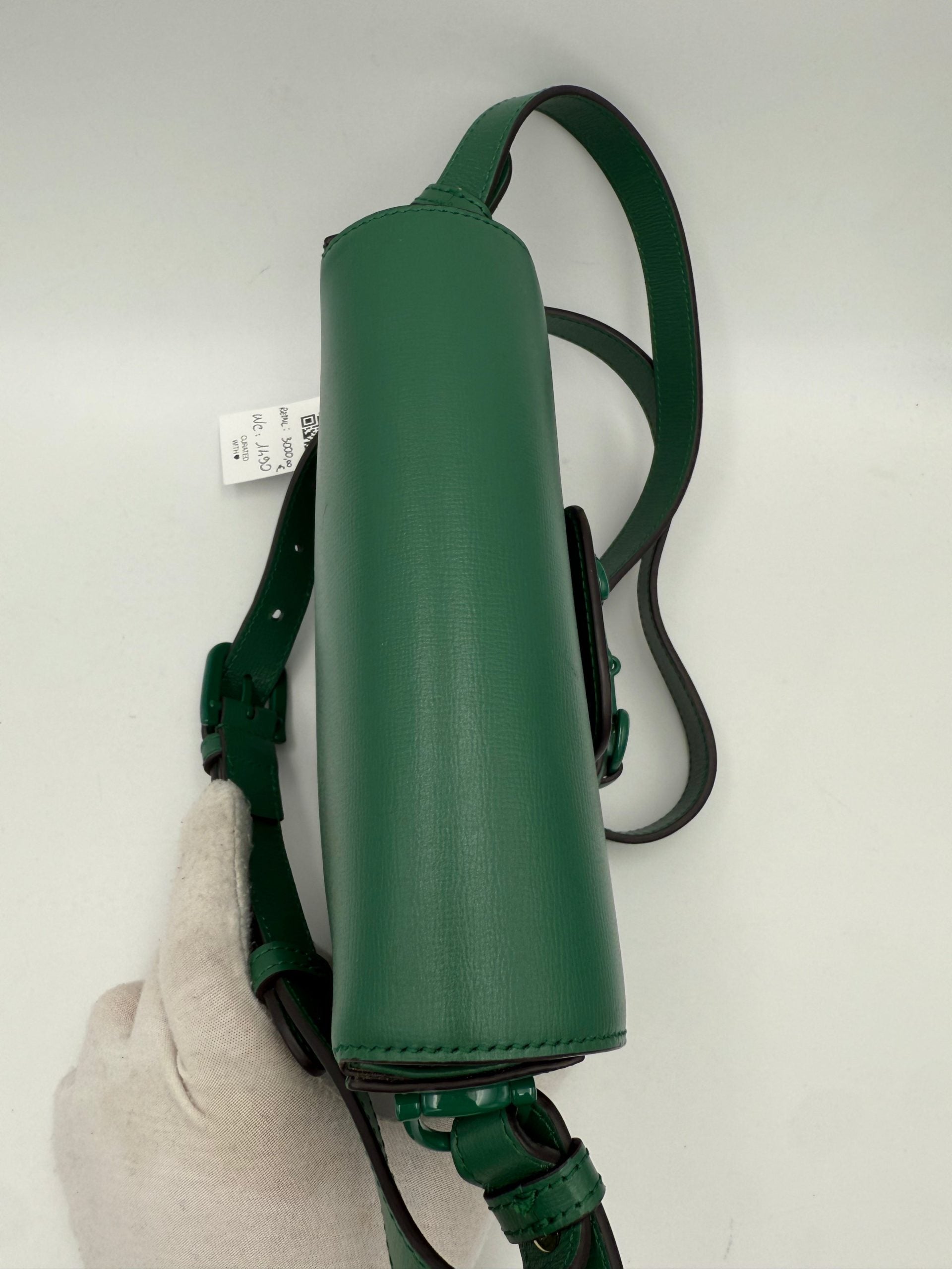 Pre-Owned Gucci GUCCI HORSEBIT 1955 Emerald Handbag Green Women's AB (Very Good — between Lightly Used and Used)