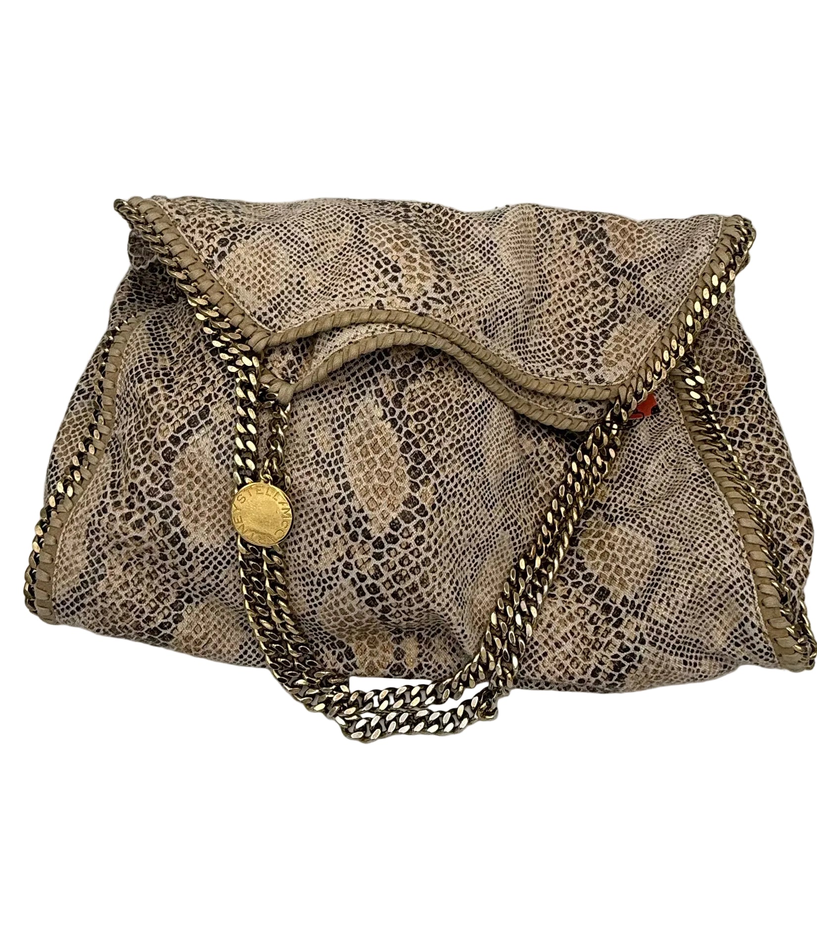 Stella McCartney STELLA MCCARTNEY Falabella Grande Vegan Reptile Skin Handbag
