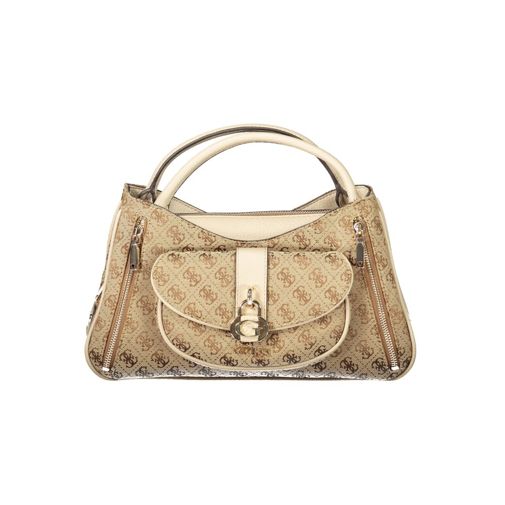Guess Jeans Beige Women Handbag
